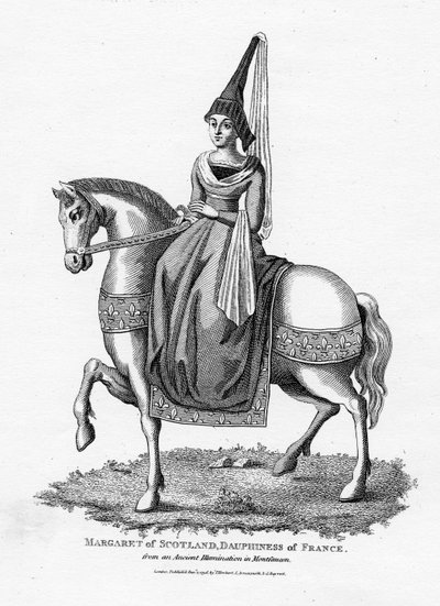 Margaret of Scotland, Dauphiness of France, 1796 by French School